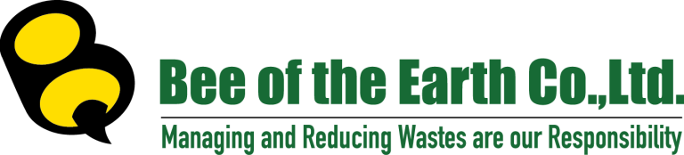 Bee of the earth logo